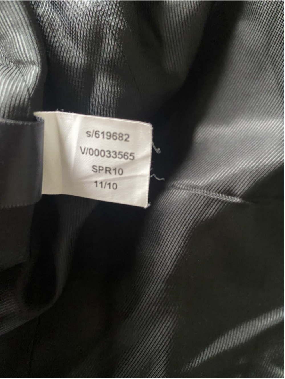 Banana Republic Men’s Black Worsted Wool Modern Fit 2-Button Notch Blazer 42R - Picture 10 of 10